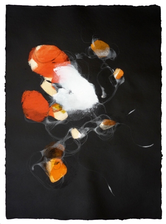&quot;No tot ès negre&quot;, mixta s / papel, 100 x 80 cm.